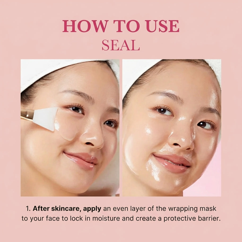 Wake Up To Radiant Skin With KOJIC ACID TURMERIC WRAPPING MASK - QUEEN SKIN