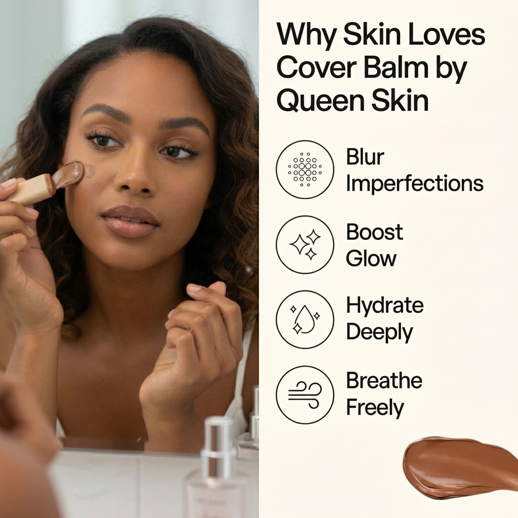 Cover Balm Serum Boosted Skin Tint Balm by Queen Skin
